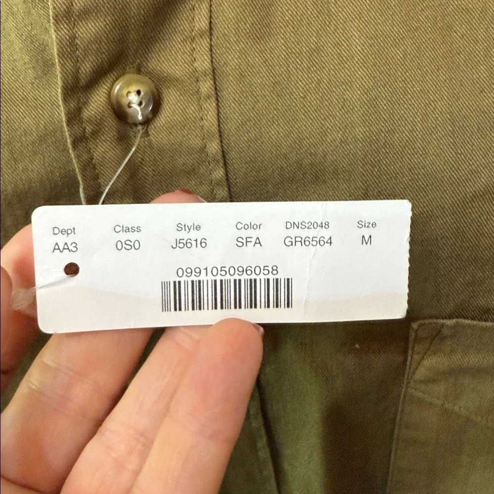 NWT J Crew Button Down Shirt-Sz M